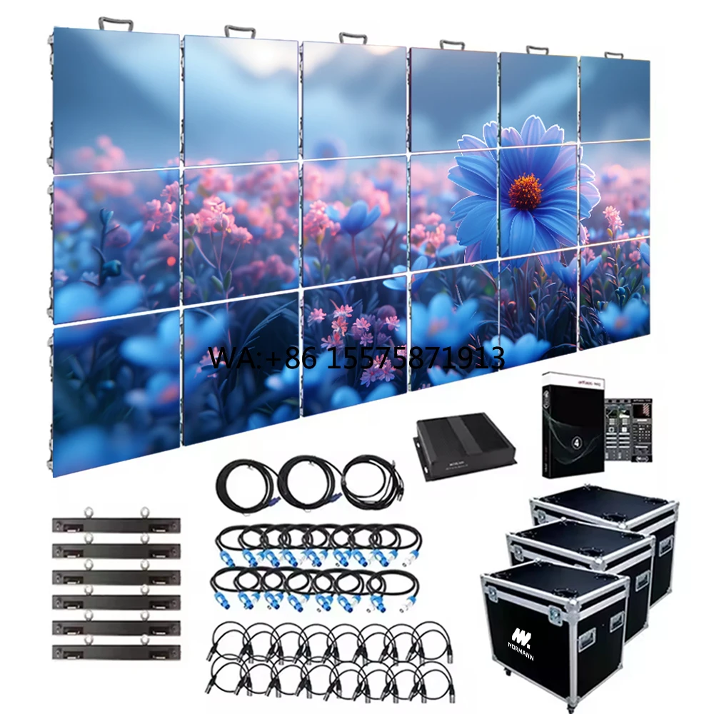 P1.9 P2.6 Indoor Xr Stage Led Display Panel Film Studio Vfx Virtual Production Led Video Wall 8K Immersive Micro Led Screen