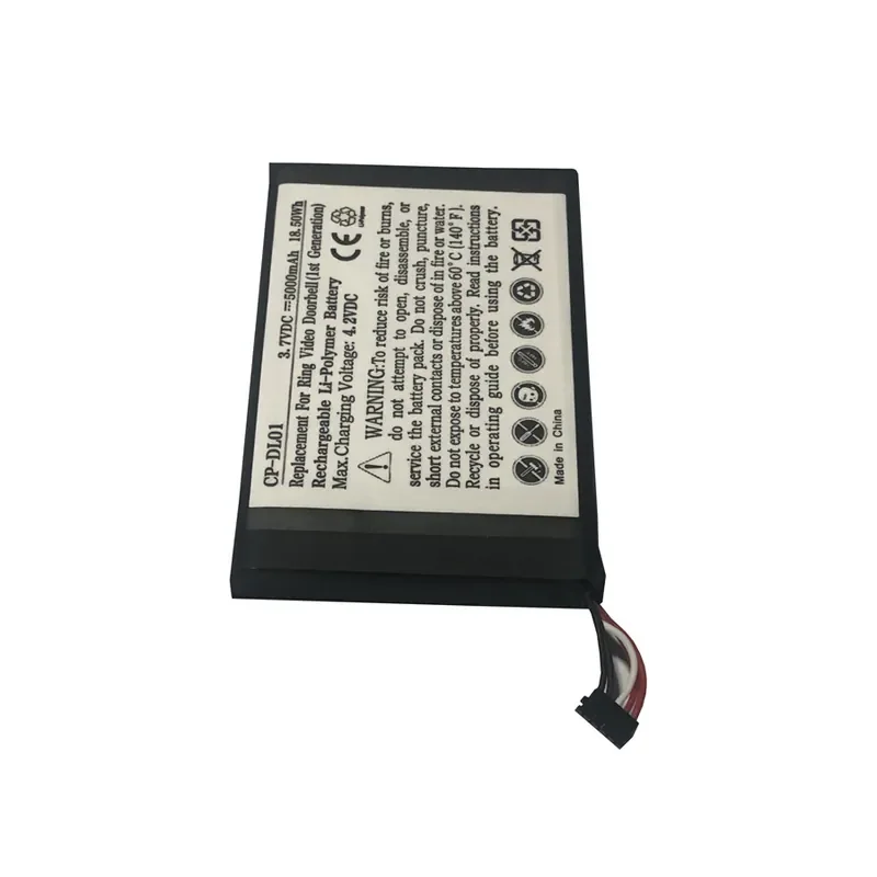 For Ring Generation Electronic Doorbell Cat Eye Battery B15169