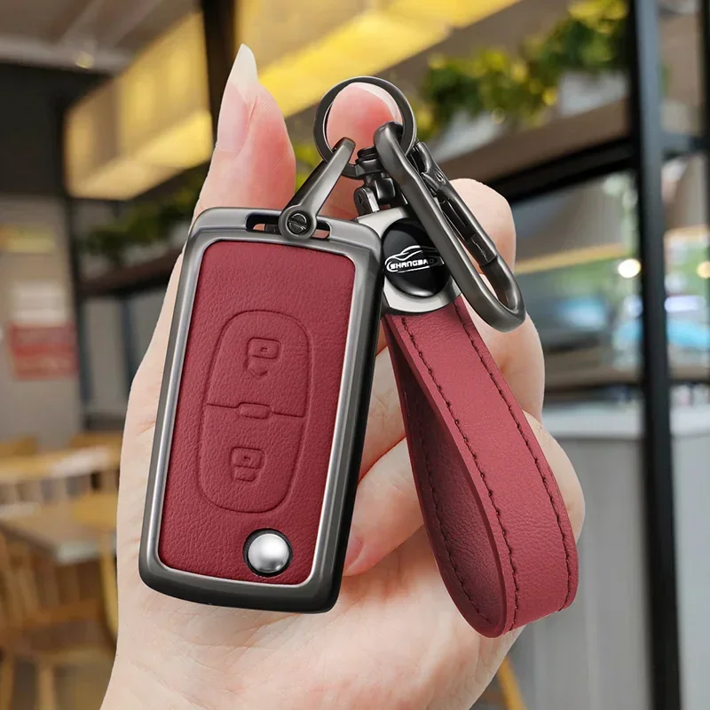 

2 3 Button Alloy Car Key Case Cover Holder Shell For Peugeot 308 207 307 3008 5008 Fob For Citroen C2 C3 C4 C8 Keys Accessories