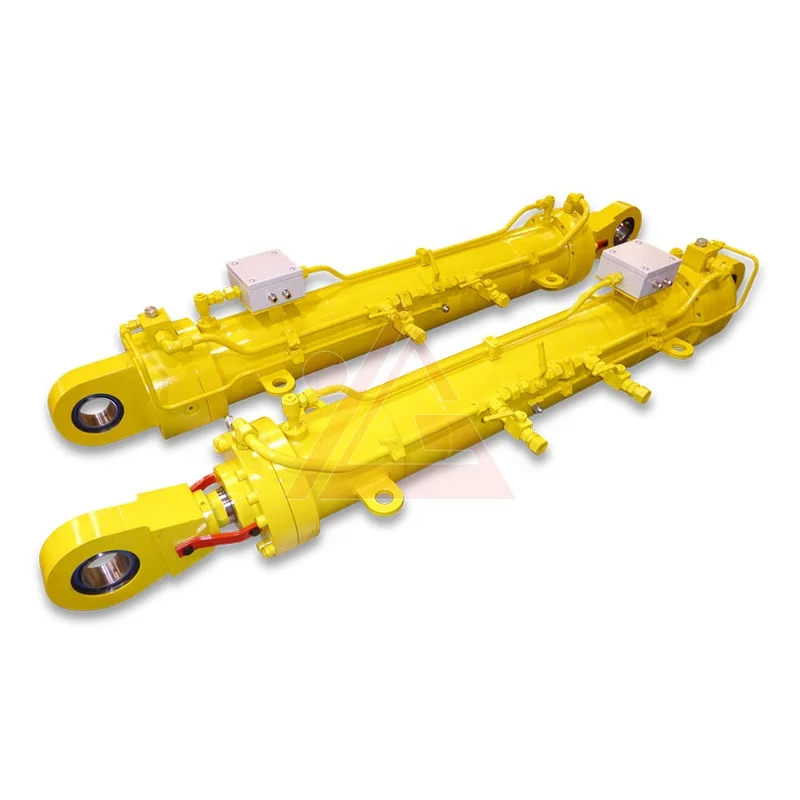 Custom Underwater Marine Hydraulic Cylinder Hard Chrome Double Acting for Ship Steering Stabilization Cargo Handling