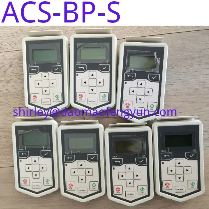 Used ACS-BP-S operation panel frequency converter ACS530 ACS580 ACS380