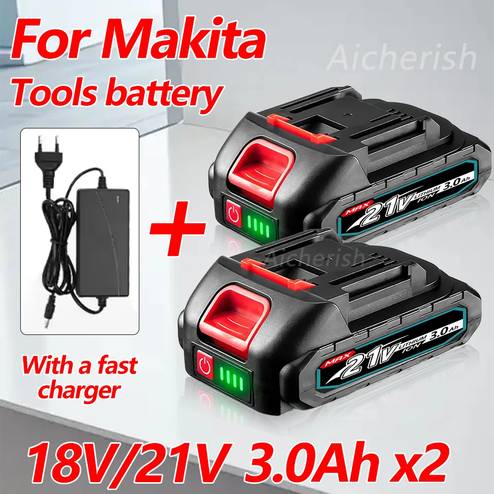 

20V 18V 21V Rechargeable Lithium Ion Battery for Makita 18V B Series Power Tools Angle Grinder Electric Saw Impact Wrench