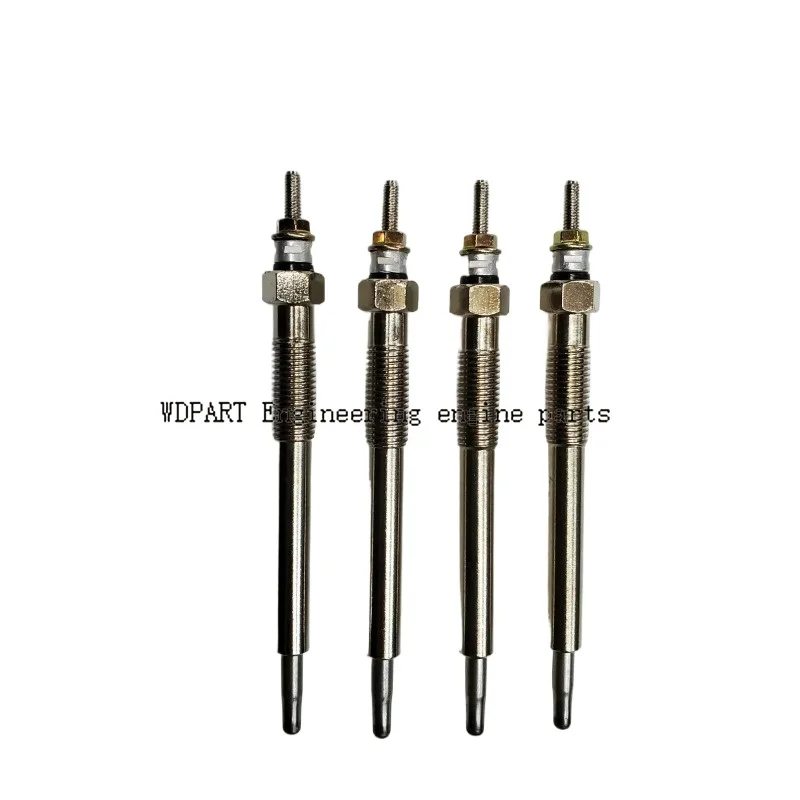 

4PCS Glow plug 1G852-65510 Fits For Kubota Tractor Model MX5200 L3901 L6060 25-38150-01 1G852-65512