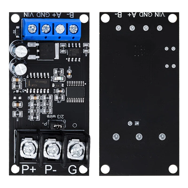 B24B 2X PT100 termistor de platino RTD termopar Sensor de temperatura transmisor RS485 MODBUS RTU módulo
