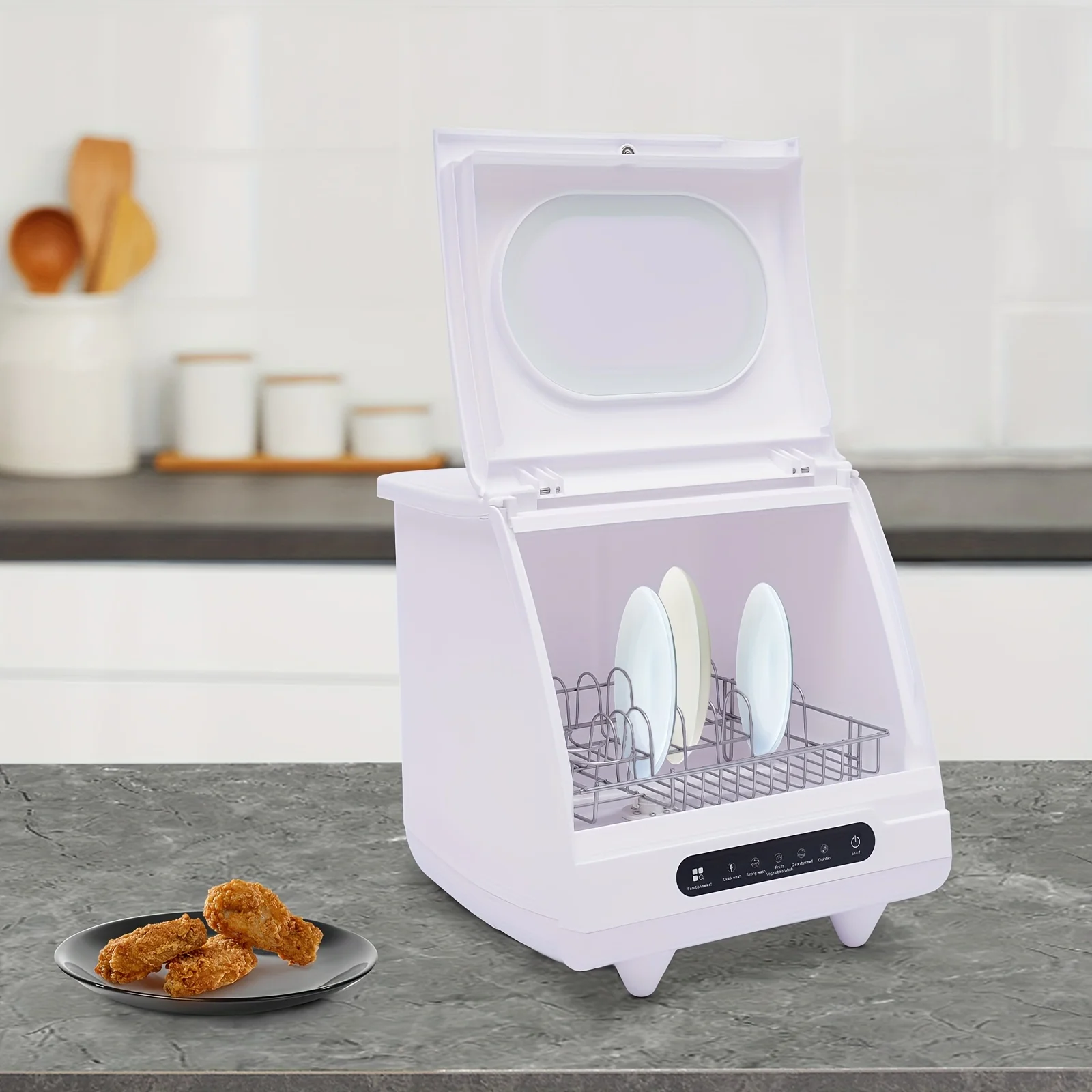 

Portable Countertop Dishwasher Dish Washer With 360° Spray Arms Automatic small installation-free 샤오미 초음파세척기 lavaplatos