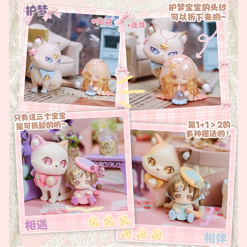

Berry Cat Nianai милая фигурка кота слепая коробка-модная коллекционная игрушка для девочек подарок на день рождения маленький кот-компаньон серии