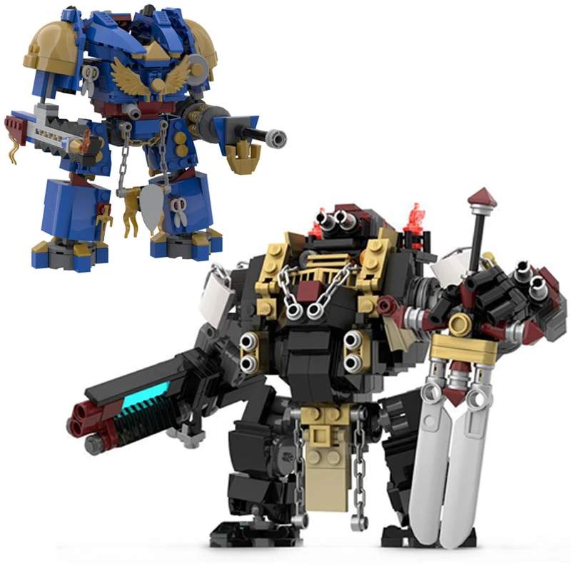 

Игровая серия, модель Mecha Warrior, набор строительных блоков, креативный робот, собранная коллекция для мальчиков, MOC, кирпичи, детские игрушки, подарок на праздник