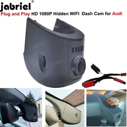 Cable Plug and Play para cámara de salpicadero DVR de coche Wifi 1080P para Audi q2 q3 q5 q8 a3 a4 8v 8p a5 a6 a7 a8 s3 s4 s5 s6 s7 s8 rs 2004-2025