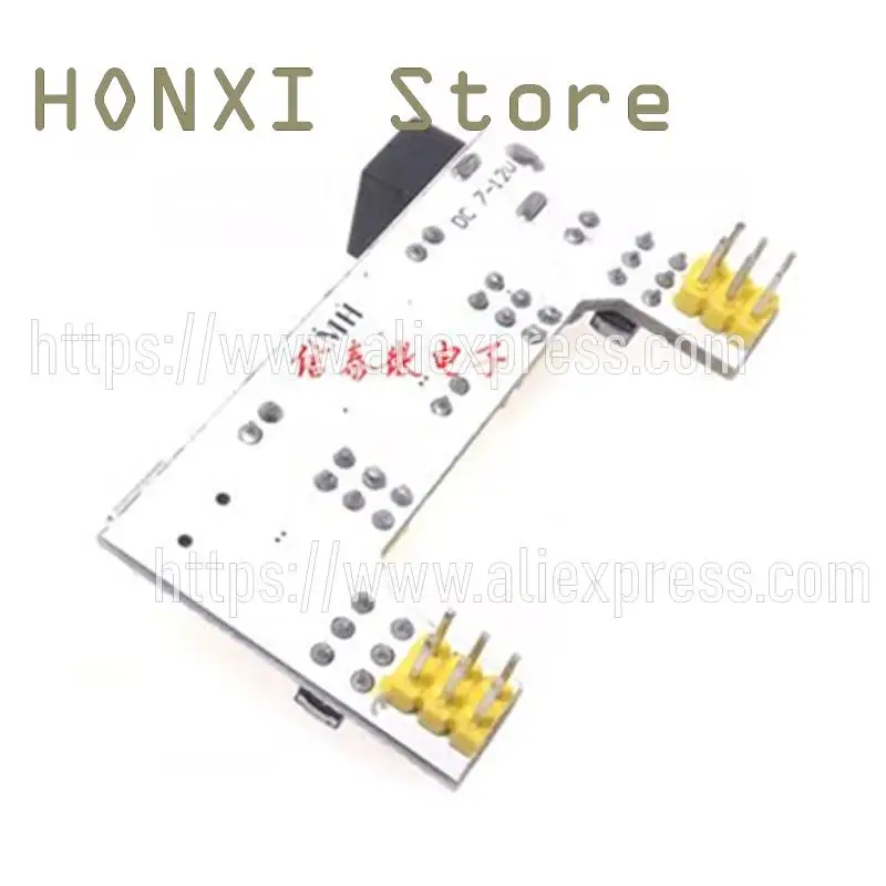 Modul catu daya 2 buah, modul regulator tegangan dc 5V / 3.3V cocok dengan 2 buah modul papan roti