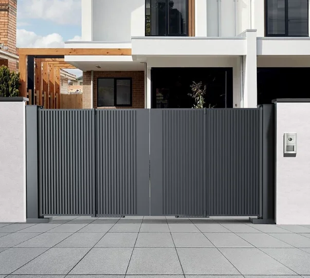 Automatic Large Household Sliding Door Suspended Forked Door Lane Door Automation Anti Rust Weatherproof Heavy Duty Easy Install