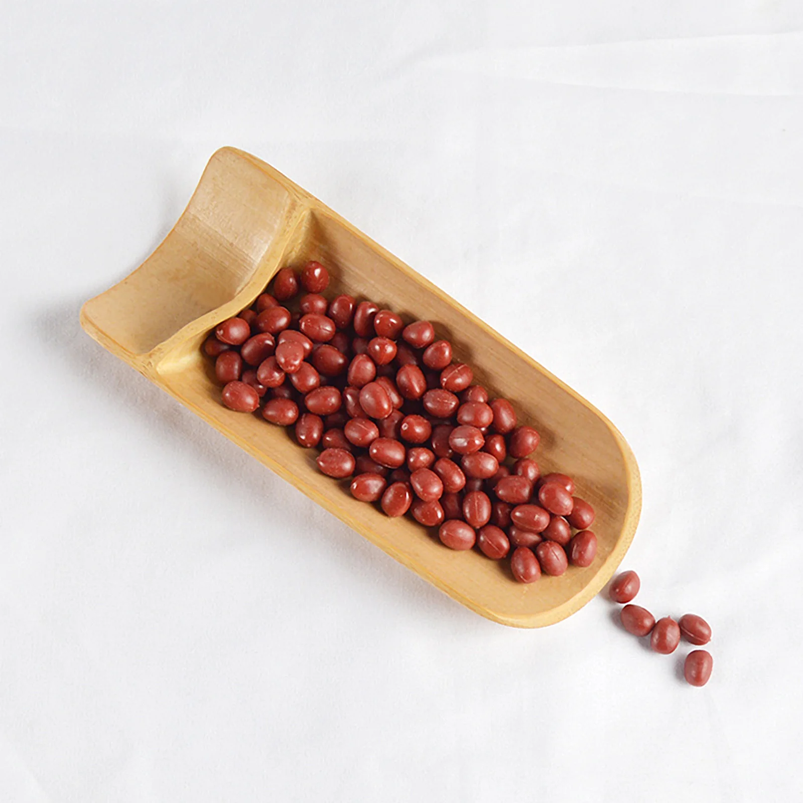 

200G Realistic Red Beans Simulation Food Display Props Artificial Beans For Photography Counting Fake Food Props Pvc
