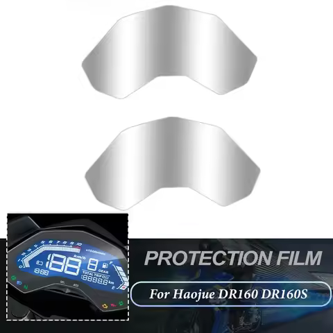 For Haojue DR160 DR160S DR 160 160S Motorcycle Dashboard Cluster Scratch Protection Film Screen Protector