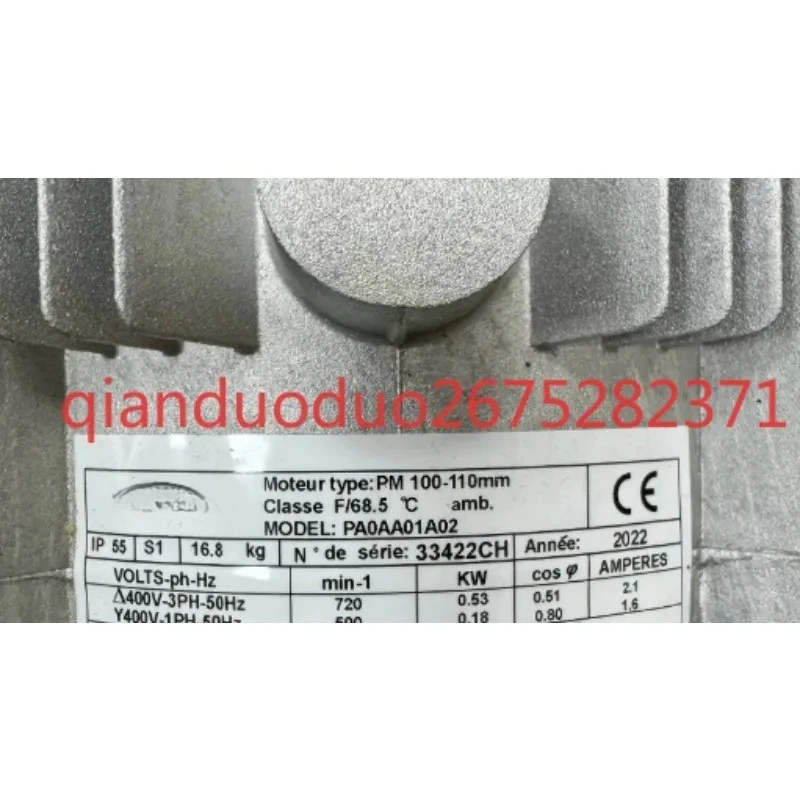 Suitable for Carrier 30RB/RQ cooling fan motor OOPPG000464500 PA0AA01A02
