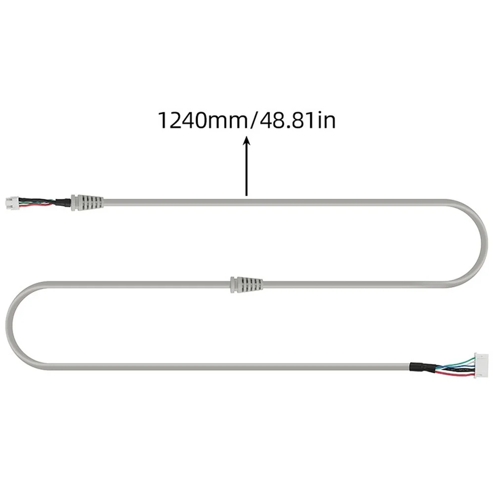 1240mm Metal Signal Cable FOR Anycubic For Kobra X Extruder Printhead Direct Interface Stable Signal Transfer No Rewire