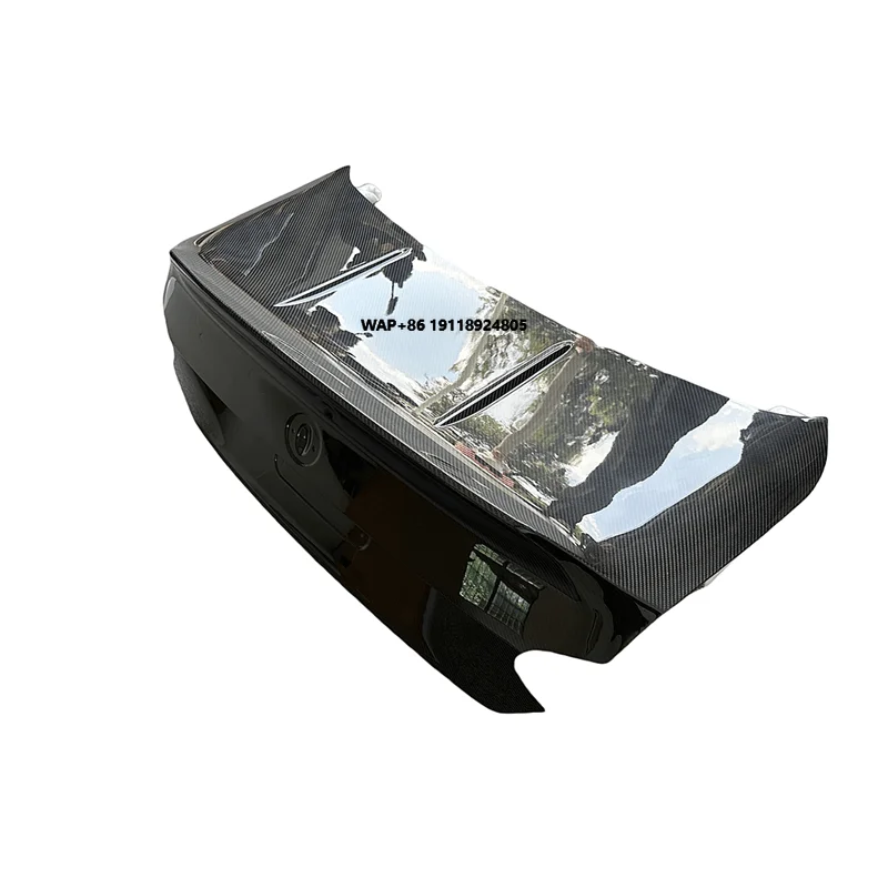 

2023+ for M2 G87 Modified CLS Style Dry Carbon Fiber Rear Trunk Lid Cover Exterior Accessories, Suitable for M2 G87