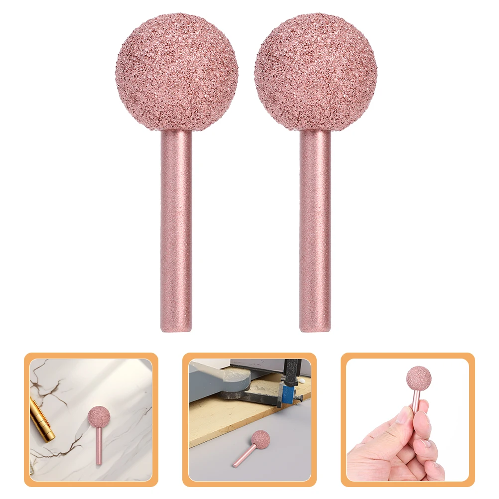 

2pcs Tungsten Repair Tire Vehicle Tire Buffering Head Part Abrasive Wheel Grinding Head Medium Tool Buffing Wheel Car Vehicle