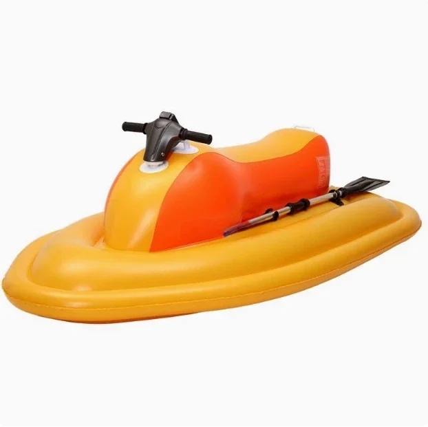 Water Adult Electric Motorized Inflatable Jet Ski Pool Float Boat Toys With Long Endurance