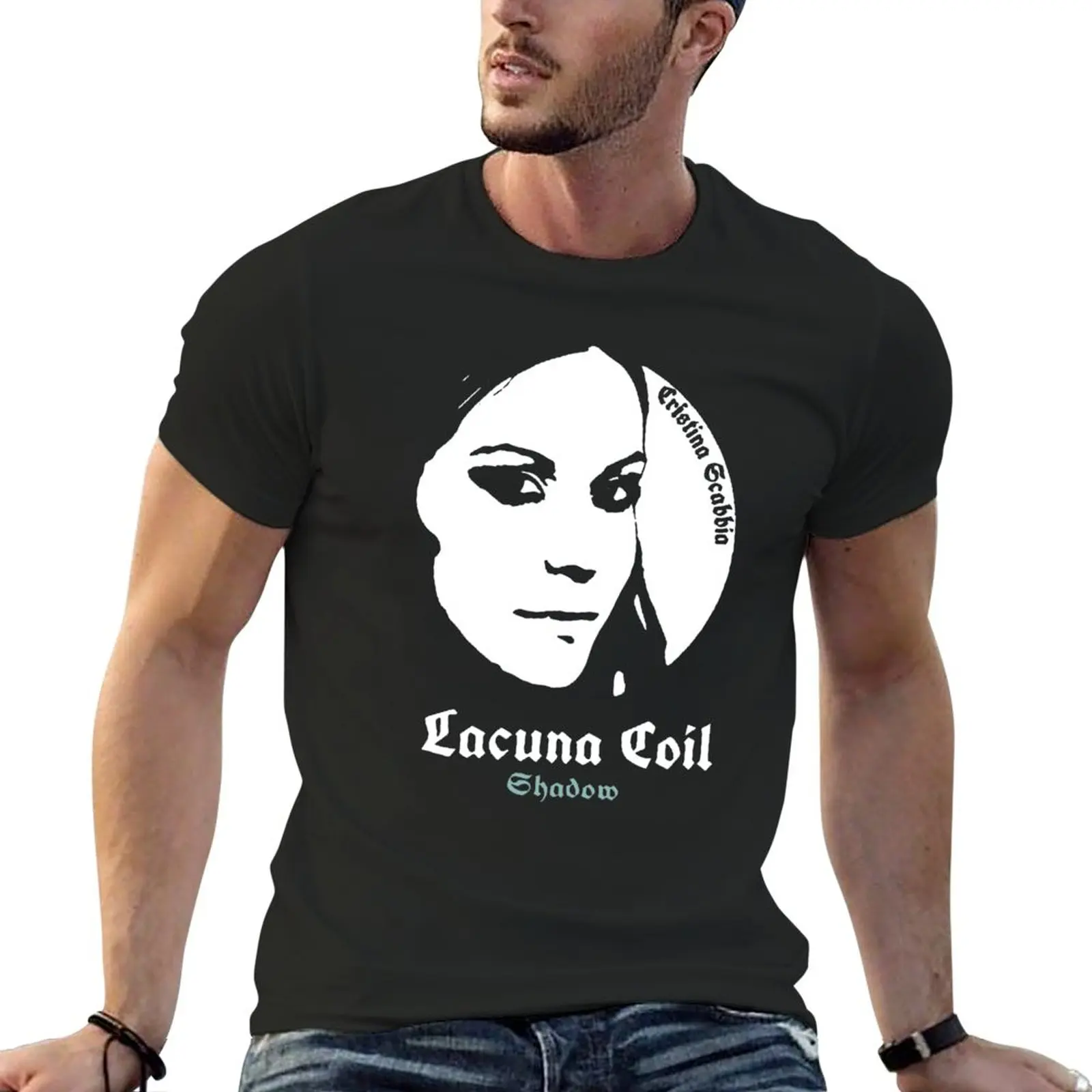 Cristina Scabbia - Lacuna Coil T-Shirt sports fans Aesthetic clothing Short sleeve tee quick drying mens clothing