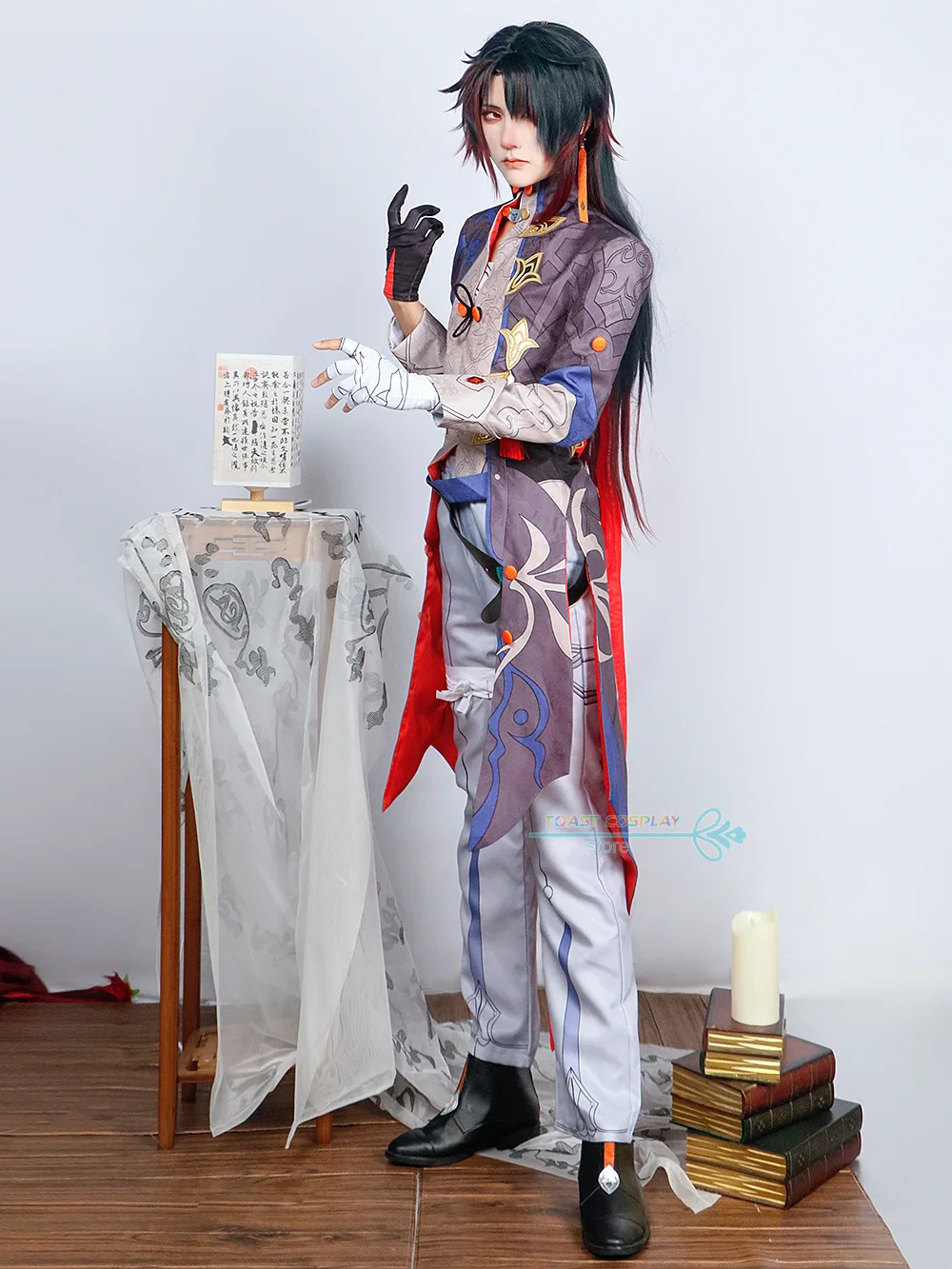 Honkai Star Rail Cosplay Costume Blade Handsome Cos Outfits Wig Gorgeous Suits Men Women Halloween Party Game Cosplay Costume