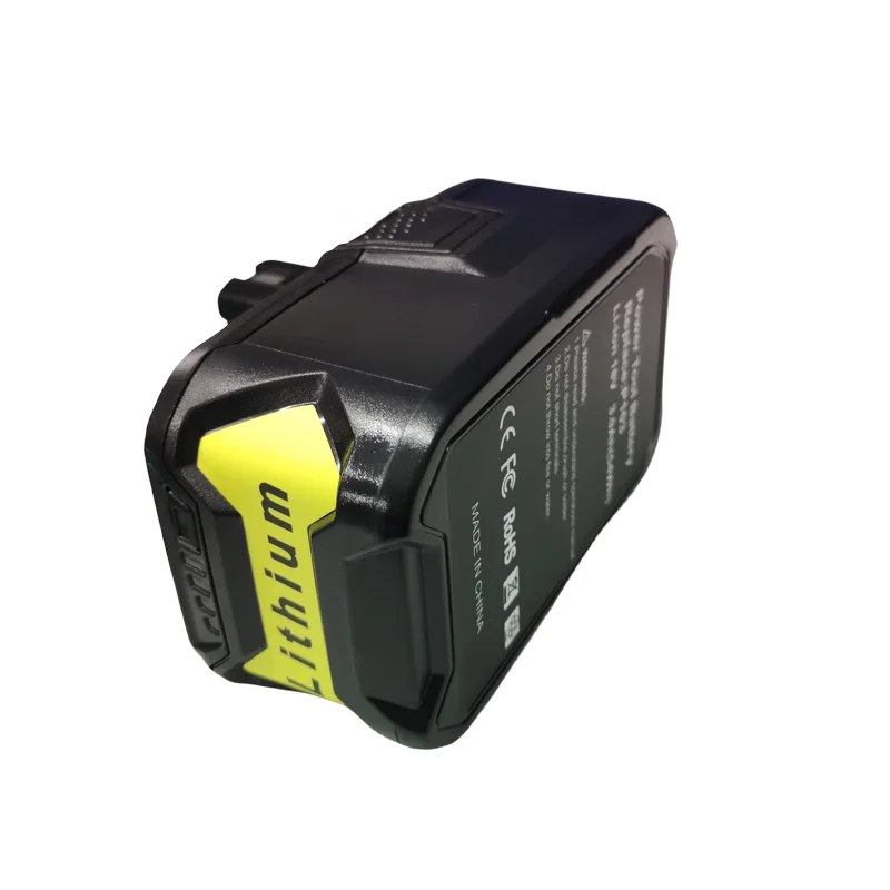 Imagem -03 - Ryobi-ferramenta Elétrica sem Fio Bateria de Íons de Lítio 18v Bpl1820 P108 P109 P106 Rb18l50 Rb18l40 0ah 0ah ah 6.0ah Novo