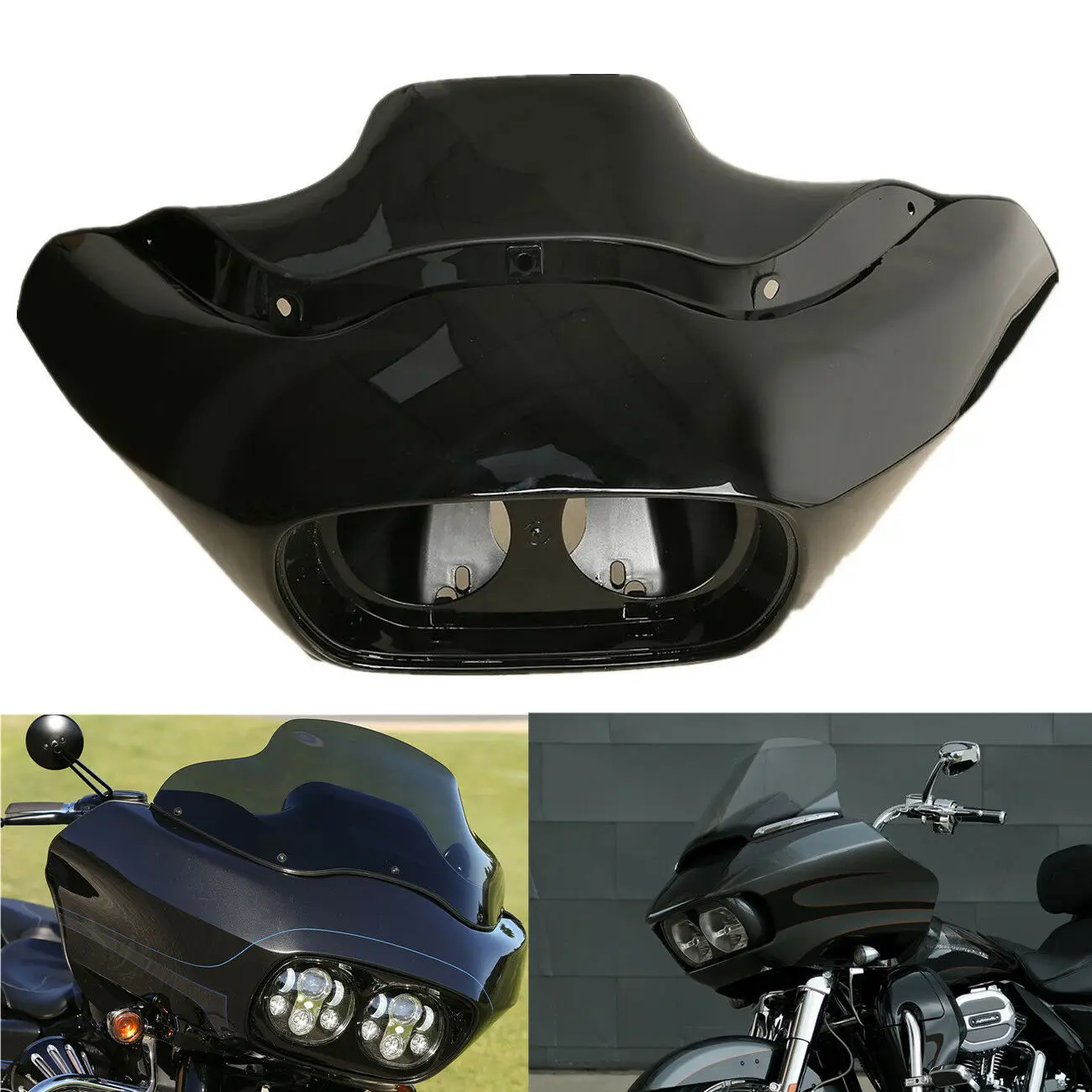 Motorcycle Inner & Outer Headlight Fairing For Harley Touring FLTR Road Glide 1998-2013 2012 2011 2010 2009 2008 2007 2006 2005