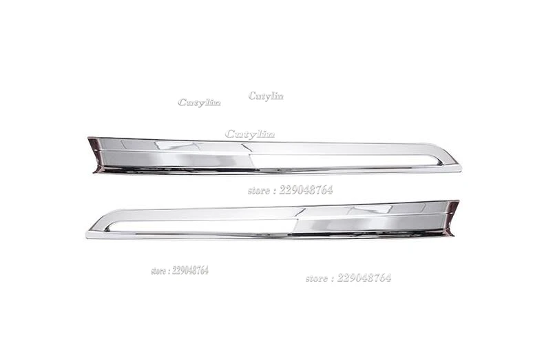 For Mazda CX30 CX-30 2020 2021 2022 2023 Car Styling ABS Chrome Front Rear Fog Lamp Decorative Light Bar Cover Sitcker Trim