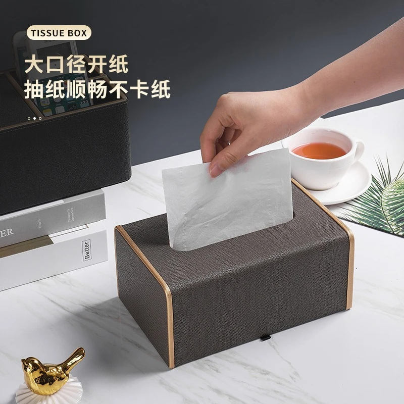 

Multifunctional Creative Tissue Box Holder Stylish Home Decor for Living Room Bedroom Desktop