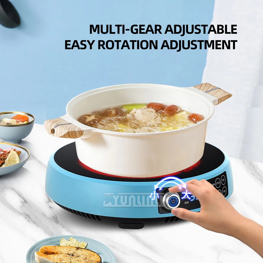 موقد سيراميك كهربائي منزلي ، موقد شاي كهربائي ، سخان درجة حرارة قابل للتعديل ، من من من من السيراميك ، من من من السيراميك