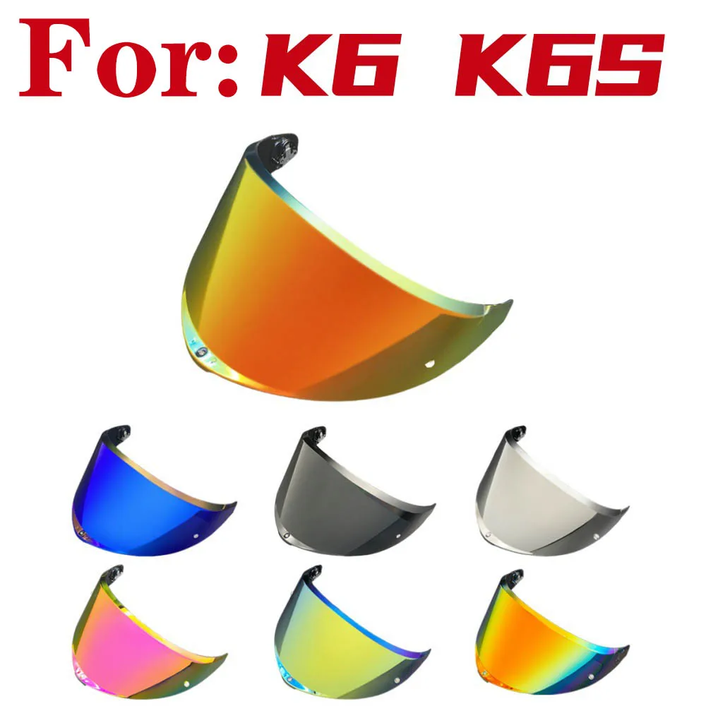 

K6 Helmet Lens Face Shield Windproof for AGV K6 K6S Visor Motorcycle Accessories Visera Casco Polycarbonate Visière UV Cut
