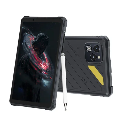 HOTWAV R11 Pro Octa-core Rugged Tablet 8.7'' HD 120Hz Display Lightweight 10150mAh Massive Battery 20W Fast Charging Shock-proof Waterproof Pad 8GB RAM+16GB Expansion 256GB ROM 64MP 16MP Camera Android 16 OS Tablet PC 1080P Global Dual 4G With Stylus Pen
