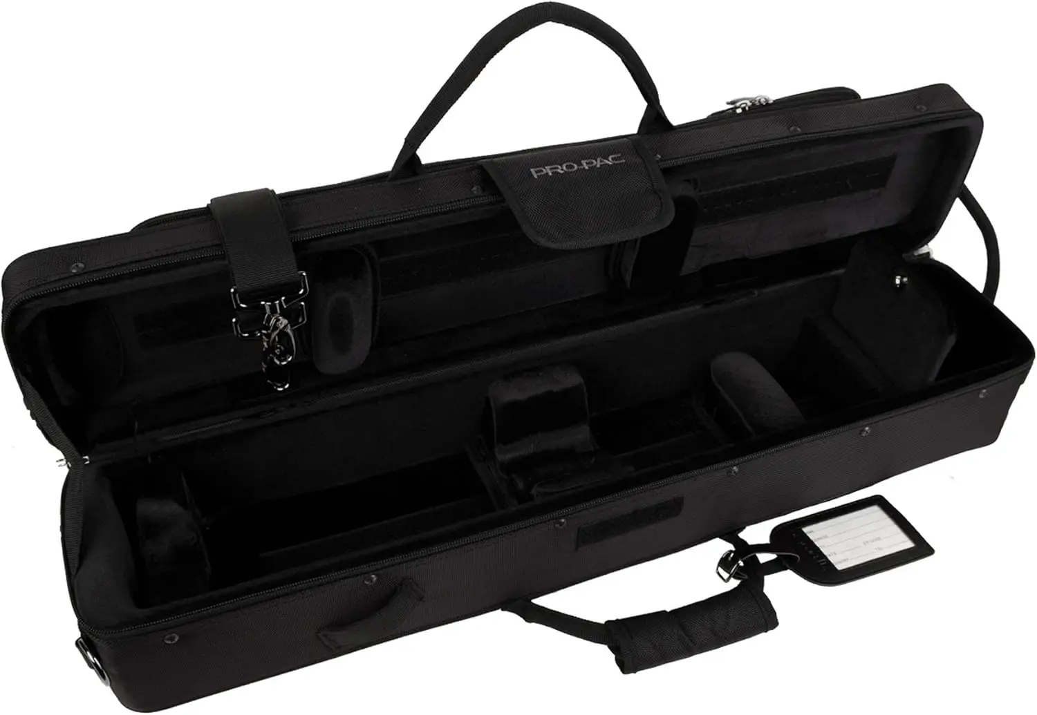 Profesjonalny futerał na saksofon sopranowy z odpornego na warunki atmosferyczne nylonu i drewnianą ramą