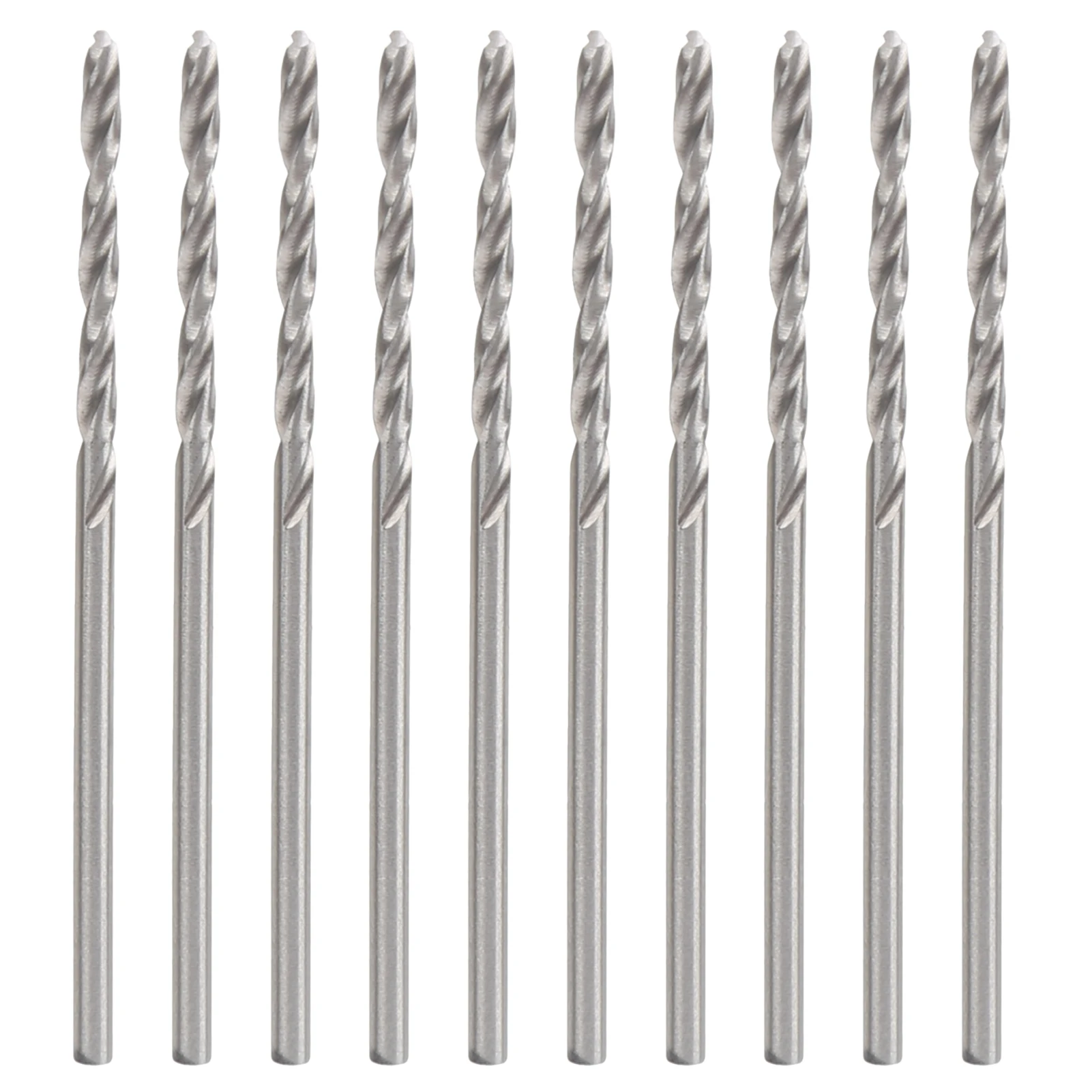 10Pcs  Drill Bit Small Straight Shank Pearl Drilling Machine Tools Hardware 1.75mm High Speed Steel Drill Bit