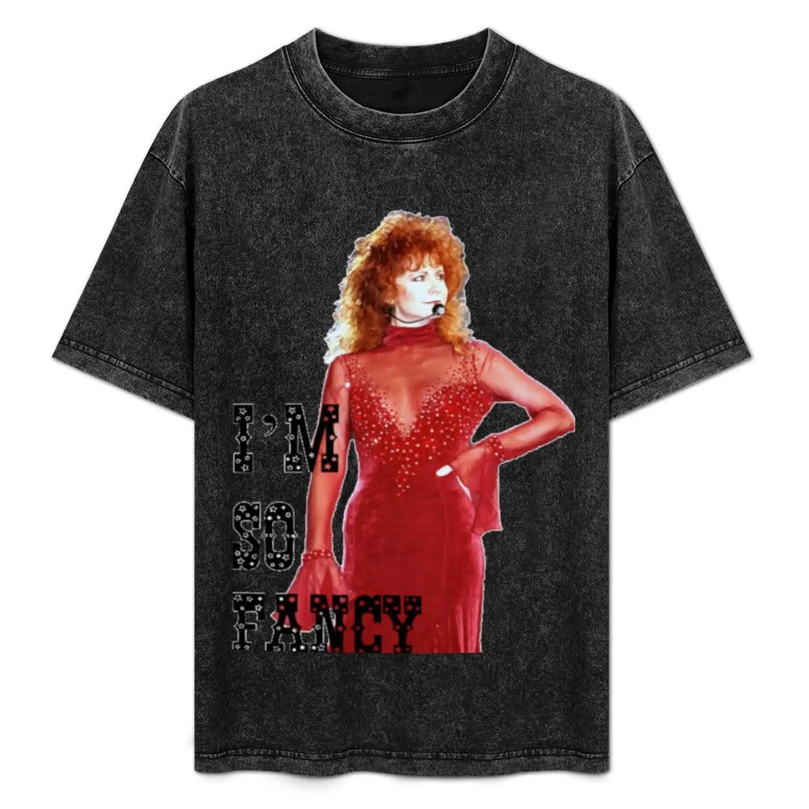 

Reba as Fancy T-Shirt Breathable Basic Cotton T-Shirt