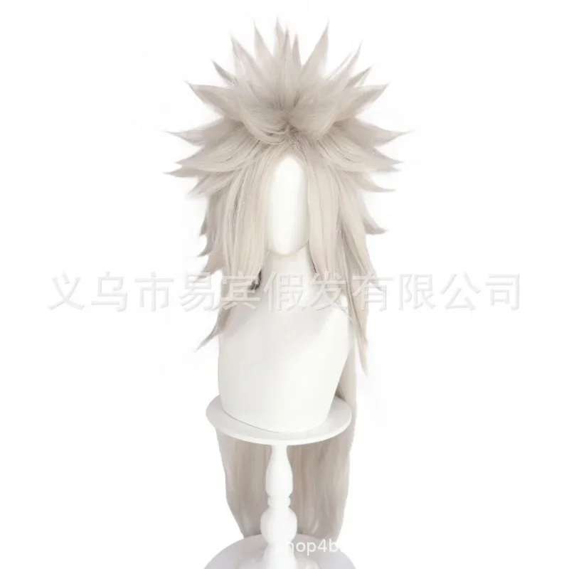 Cosplay Yibin Naruto Self-Coming Jiraiya Cos Wig about 100cm Rose Net