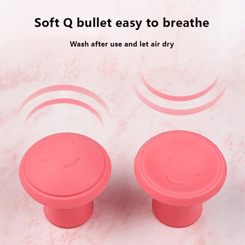 Silicone Slimming Face Lifter Double V Face Lifter Thin Wrinkle Removal Blow Breath Exerciser Masseter Muscle Line Tools