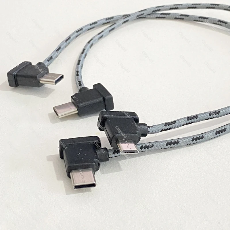 30 cm langes, geflochtenes Nylon-Kabel mit Fernbedienung, Typ-C-Adapterkabel, kompatibel mit Mavic3 AIR2 AIR2S MINI2, Datenkabel für Telefon und Tablet – Detail 17