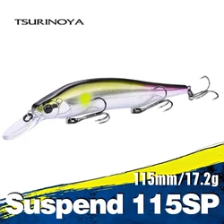 TSURINOYA Long Casting 115SP Set 4pcs Suspending Minnow Jerkbait AURORA 115mm 17.2g  Weight System Fishing Baits