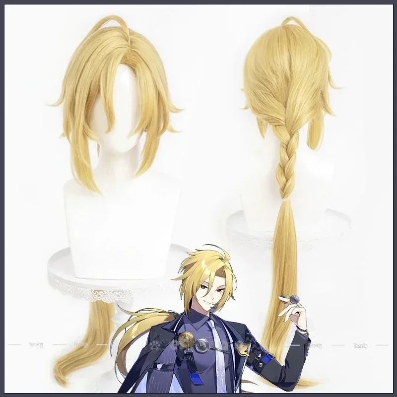 2025 22 젠리스 존 제로 휴고 코스프레 의상 가발 검은색 코트 셔츠 모자 마스크 귀걸이 소품 남녀 공용 모킹버드 카니발 H