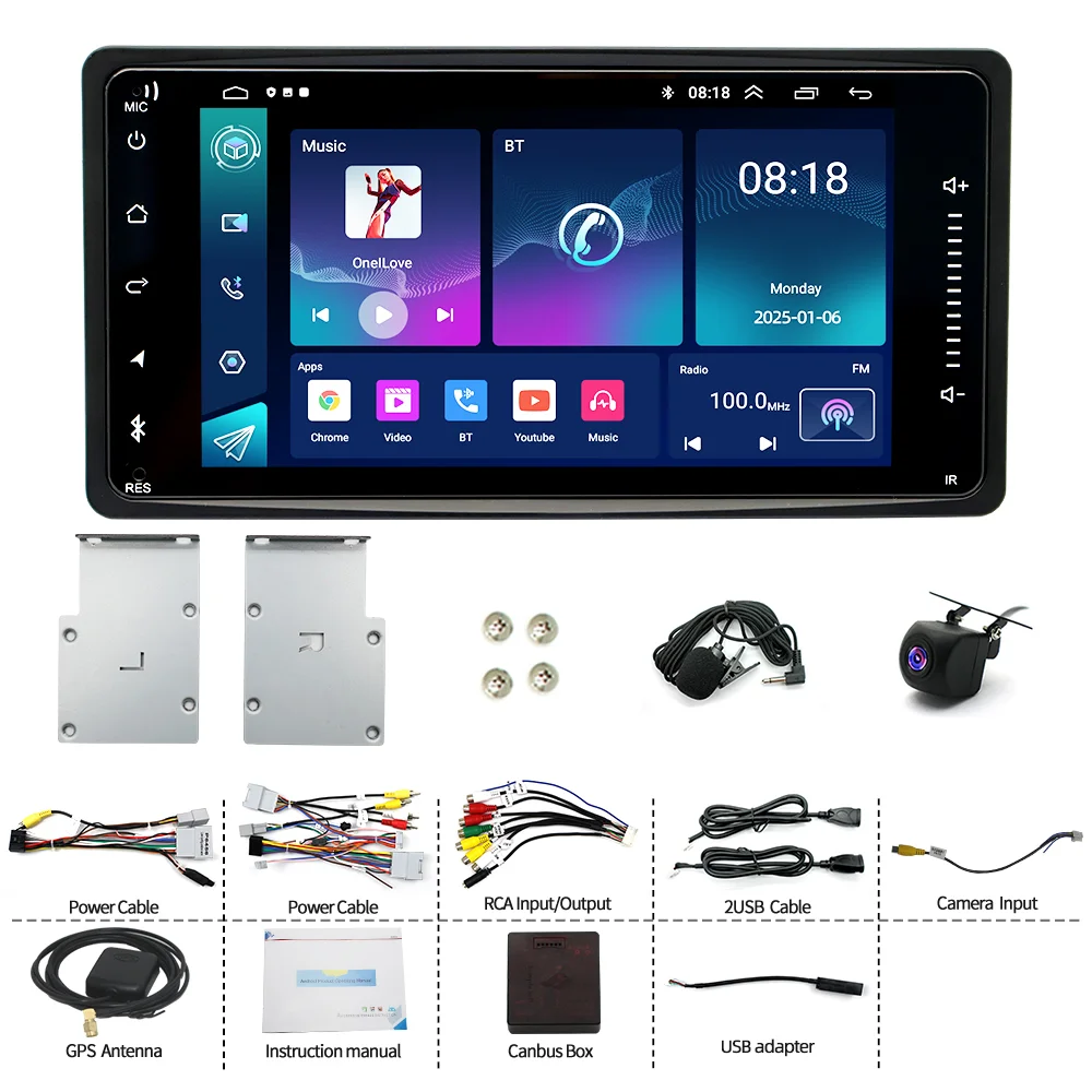 Android car stereo interface