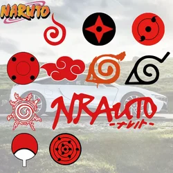 NARUTO Anime Sharingan Akatsuki XiangyunLogo Reflective Sticker Car Decoration StickerChildren's Toy BirthdayGift Uzumaki Naruto