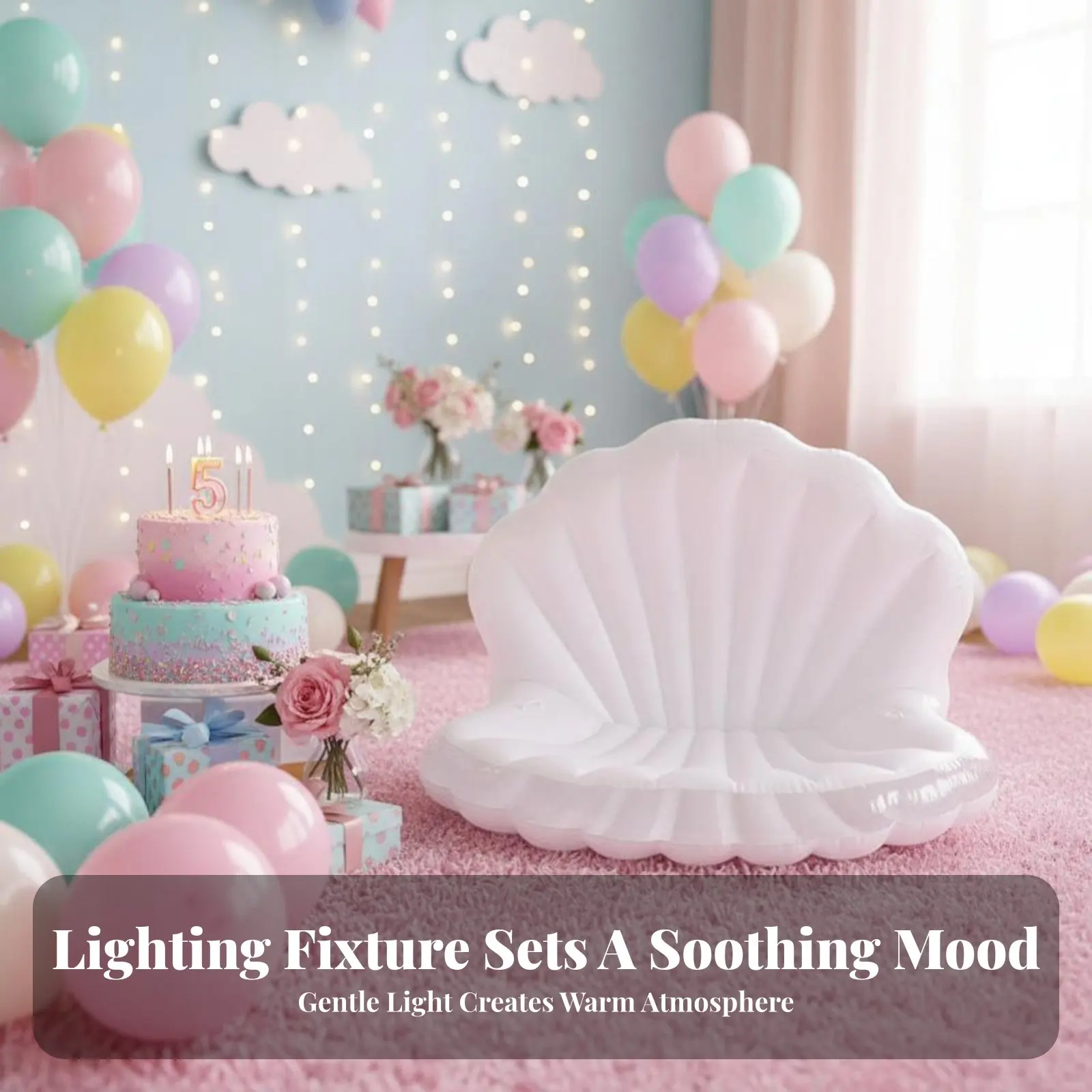 decoration-de-fete-sur-le-theme-de-la-princesse-marine-gonflable-en-forme-de-coquille-incluant-une-sphere-lumineuse-de-grande-taille