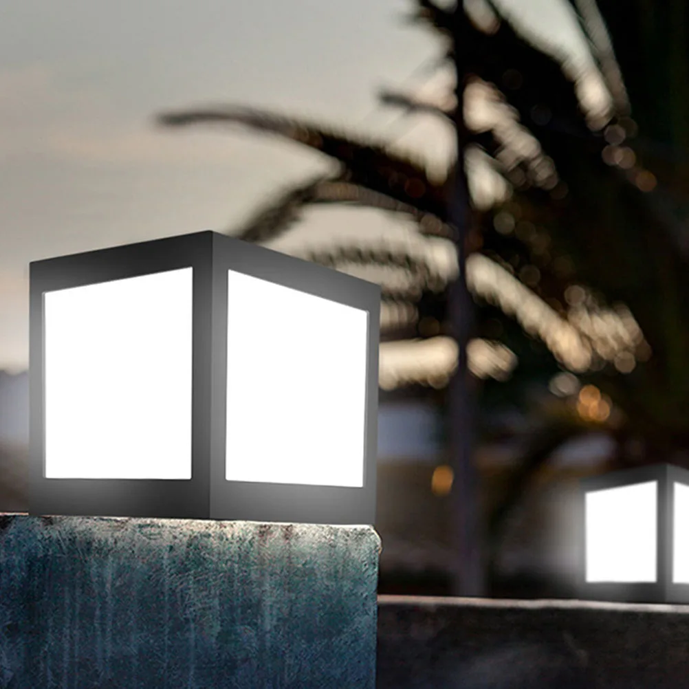 

Solar Powered Wall Light LED Outdoor L scape Lights Waterproof Garden Lighting Design Solar Fence Lamp