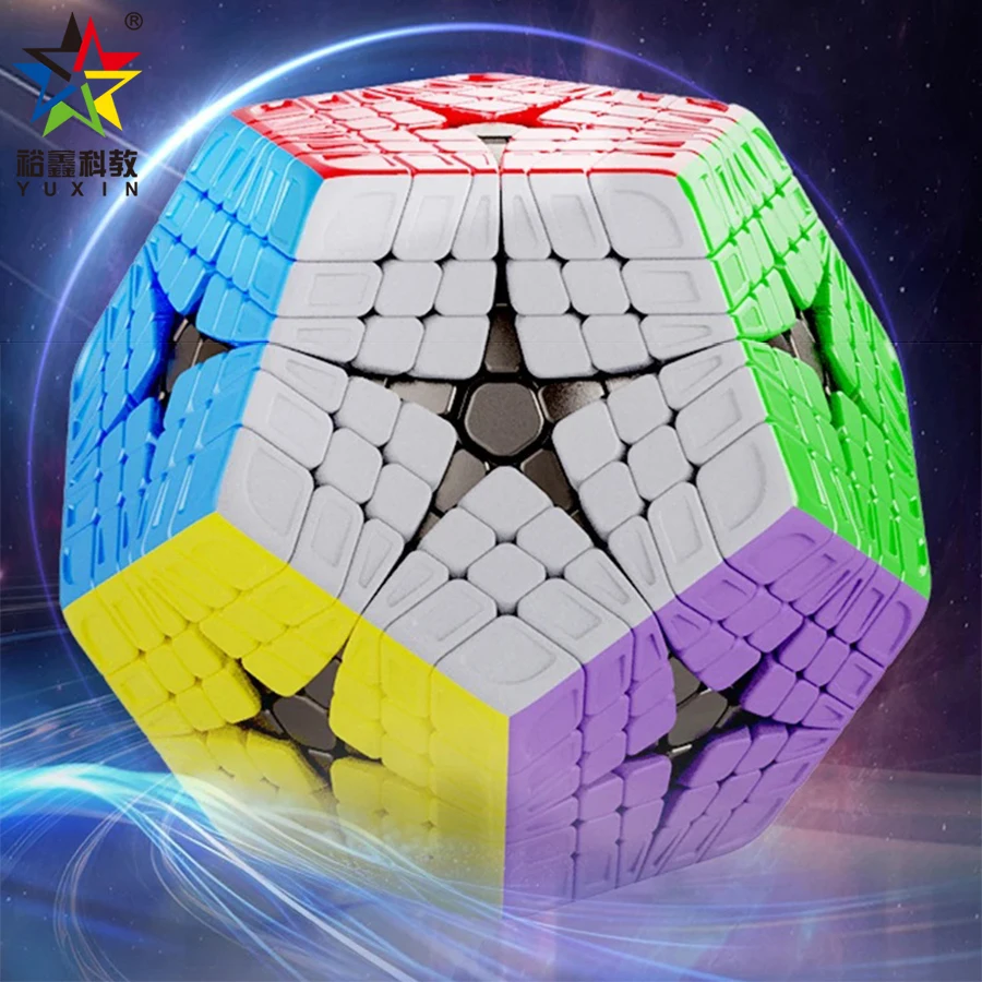 

YuXin Elite Megamin 6x6 HuangLong Kilominx Dodecahedron с магнитными слотами, профессиональный скоростной куб, умная головоломка, игрушка Magico Cubo