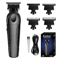 Kemei KM2299 Professional Hair Clipper 0mm Zero Gapped Carving Clipper Men's Cordless Hair Trimmer Electric Hair Cutting Machine