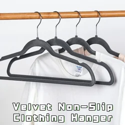 Velvet Non-Slip Clothing Hanger Colorful Space Hangers Saving 45 CM 360° Swivel Hook Hanger For Wardrobe Storage Organization