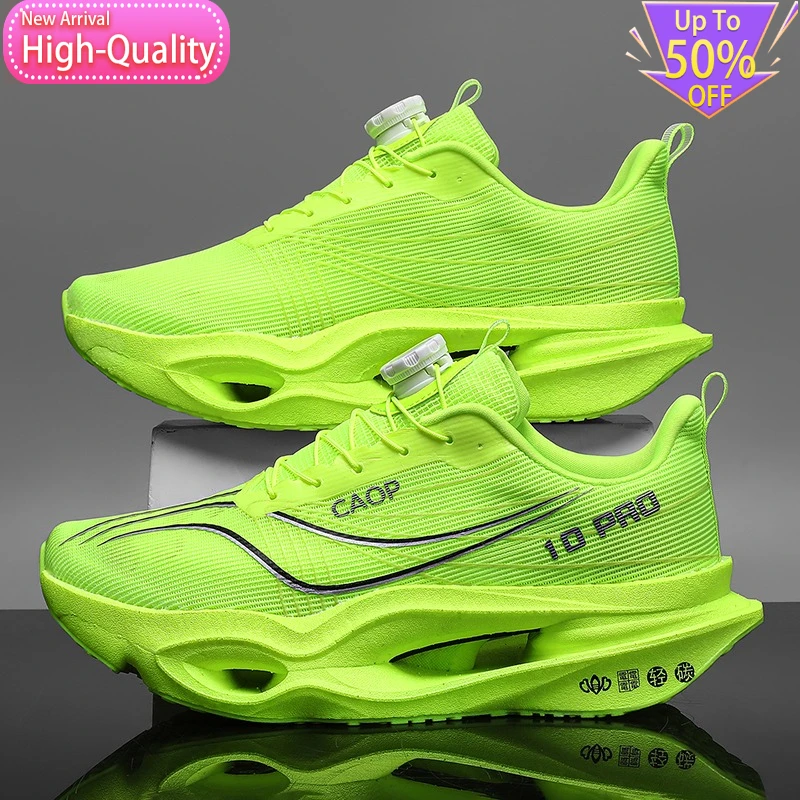 Summer New Lightweight Professional Mens Womens Sports Shoes Wrapped and Fitted Running Shoes Comfortable Flexible Walking Shoes