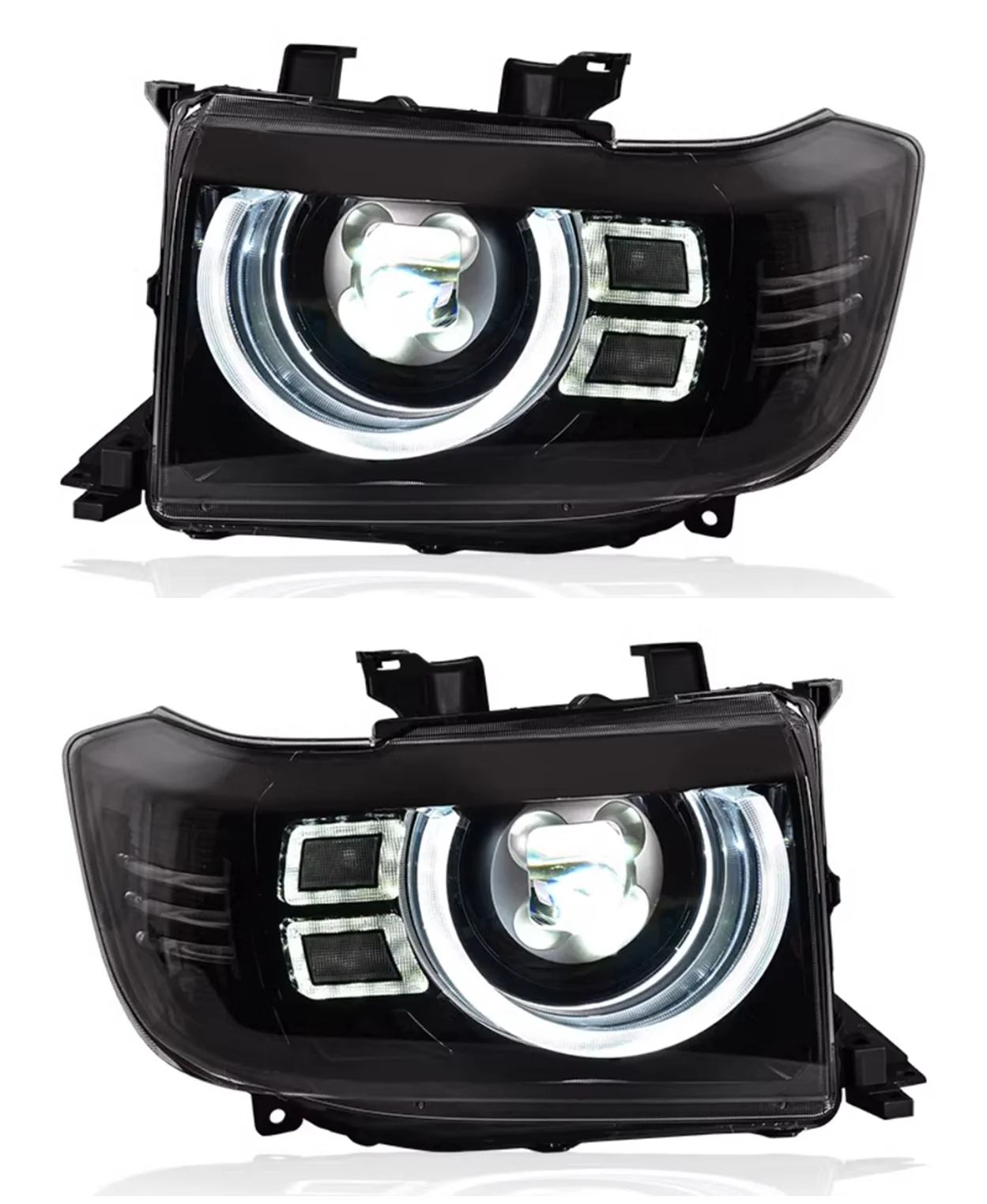 

Car Led front lamp Assembly for TOYOTA LAND CRUISER LC71 LC76 LC78 LC79 modified headlight DRL daytime running light