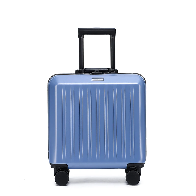 Custom Logo Spinner Luggage Multi-color Cabin Trolley Boarding Case Mini Rolling Trolley Case