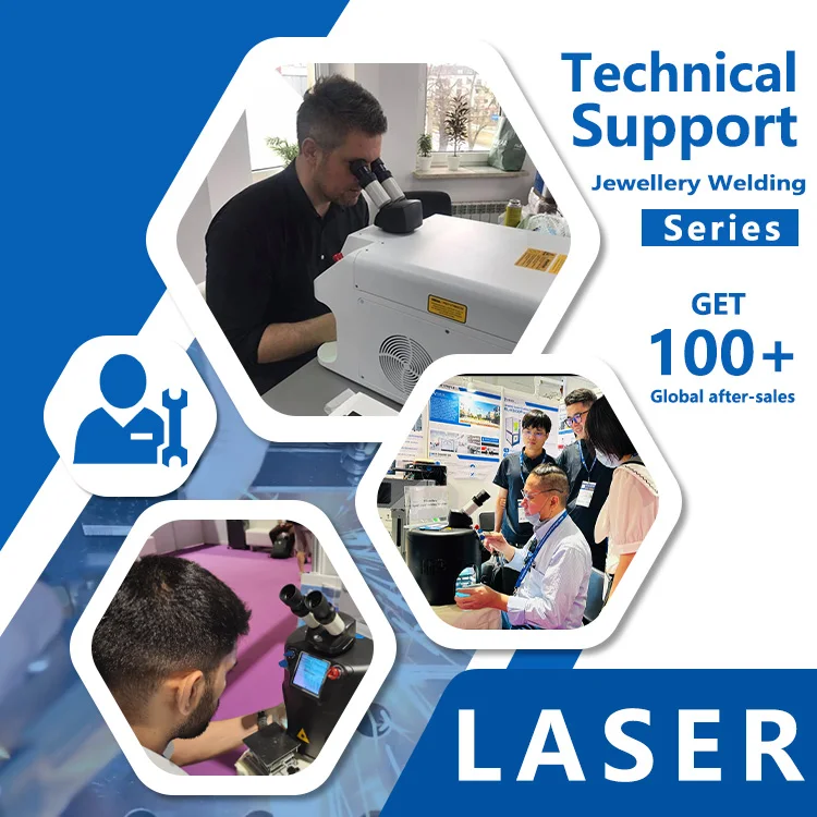 100W bijoux appropriés Laser soudeuse Laser bijoux Machine de soudage or soudage bijoux soudeuse par points Machine de soudage