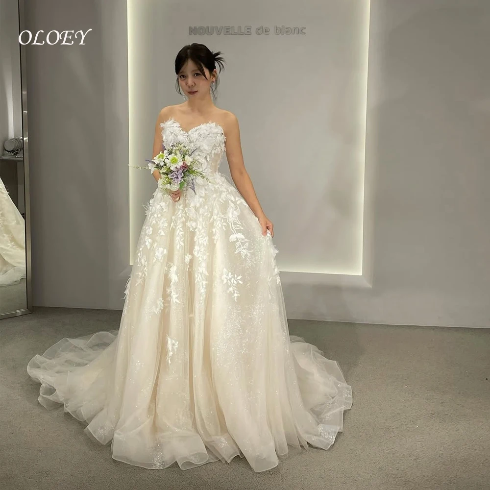 فساتين الحفلات المسائية الوردية المكشكشة من OLOEY مشد حورية البحر الكورية لحفلات الزفاف للنساء فساتين حفلات مخصصة